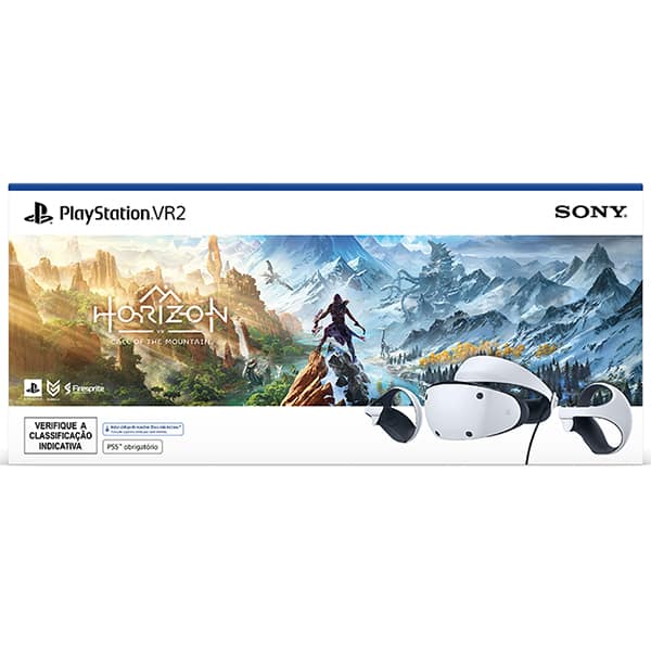 Óculos de Realidade Virtual, VR2 para Playstation 5 + Horizon, Branco, 28348, Sony - CX 1 UN