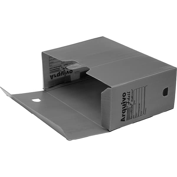 Arquivo morto novaonda fácil 250x130x350mm cz 044005 Polibrás CX 5 UN