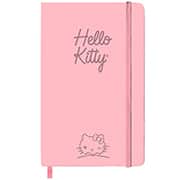 Caderno para Anotações Hello Kitty, 80 Folhas sem Pauta, 13 x 21cm, Rosa, Spiral - PT 1 UN