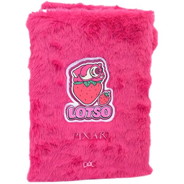Caderno anotações 15x21cm c/pauta 80fls Fluffy Lotso 5329 Dac PT 1 UN