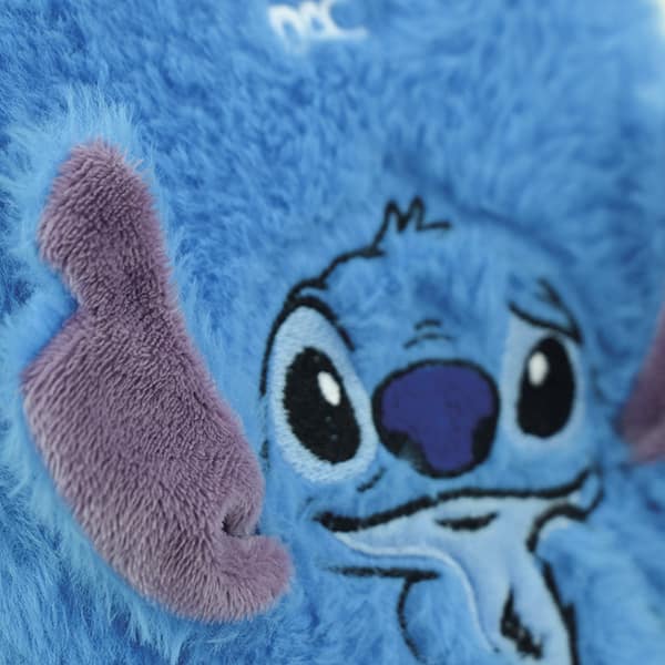Caderno de anotações Fluffy, Stitch, 15x21cm, 80 folhas pautadas, 4787, DAC - PT 1 UN