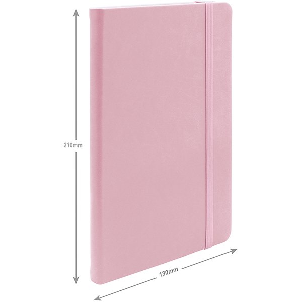 Caderno anotações 13x21cm pontilhado 80 fls lilás pastel Spiral PT 1 UN