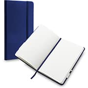 Caderno de anotações com 80 folhas pautadas, Capa Flexível, 9 x 15 cm, Azul, Spiral - PT 1 UN