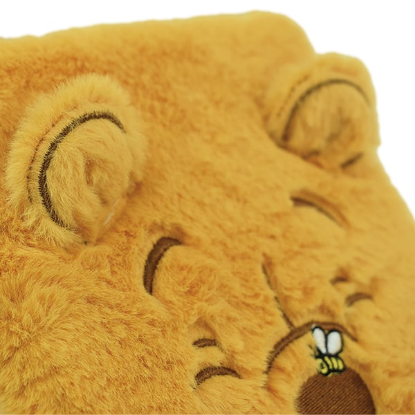 Caderno de anotações Fluffy, Ursinho Pooh, 15x21cm, 80 folhas pautadas, 4786, DAC - PT 1 UN