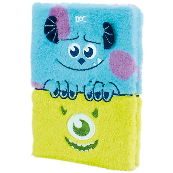 Caderno de anotações Fluffy, Monstros SA, 15x21cm, 80 folhas pautadas, 4788, DAC - PT 1 UN