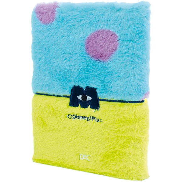 Caderno de anotações Fluffy, Monstros SA, 15x21cm, 80 folhas pautadas, 4788, DAC - PT 1 UN