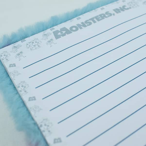 Caderno de anotações Fluffy, Monstros SA, 15x21cm, 80 folhas pautadas, 4788, DAC - PT 1 UN
