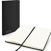 Caderno para Anotações com Pauta, 13cm x 21cm, 80 Folhas, Preto, 2650740, Brief Executive - PT 1 UN