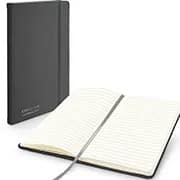 Caderno para Anotações com Pauta, 13cm x 21cm, 80 Folhas, Cinza, Brief Executive - PT 1 UN