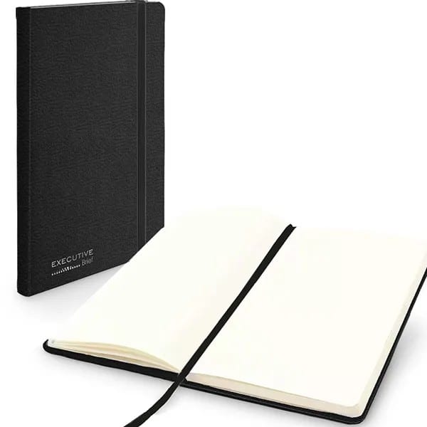 Caderno para Anotações sem Pauta, 13cm x 21cm, 80 Folhas, Preto, , Brief Executive - PT 1 UN Caderno para Anotações sem Pauta, 13cm x 21cm, 80 Folhas, Preto, , Brief Executive - PT 1 UN