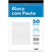 Bloco anotação com pauta, 199mm x 280mm, 50 folhas, 2310898, Spiral - 1 UN Bloco anotação com pauta, 199mm x 280mm, 50 folhas, 2310898, Spiral - 1 UN
