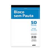 Bloco de Anotação sem Pauta, 199mm x 280mm, 50 folhas, 2310959, Spiral - 1 UN