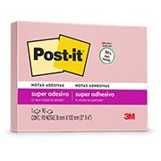 Bloco Adesivo Notas Super Adesivas Post-It Rosa Milênio 76mm X 102mm - 90 Folhas - CX 1 UN Bloco Adesivo Notas Super Adesivas Post-It Rosa Milênio 76mm X 102mm - 90 Folhas - CX 1 UN
