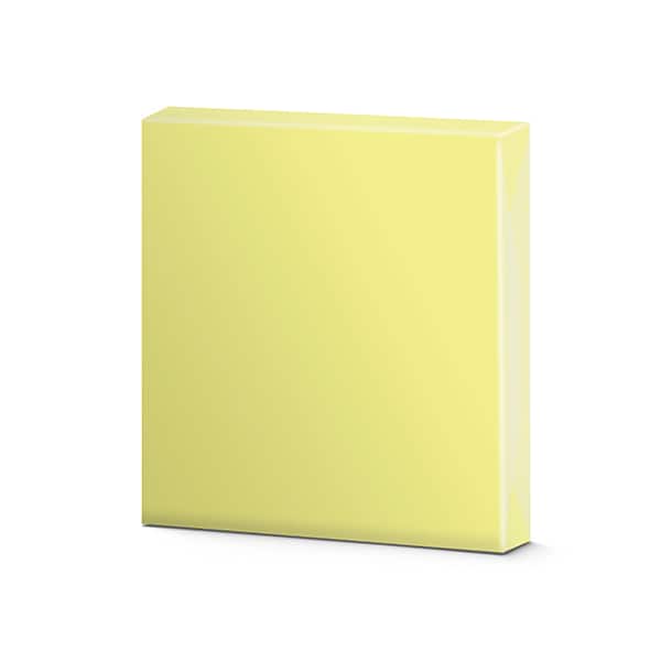 Bloco autoadesivo 76x76mm am neon c/100fls Stick Note PT 1 UN Bloco autoadesivo 76x76mm am neon c/100fls Stick Note PT 1 UN