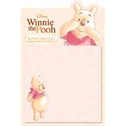 Bloco Autoadesivo Ursinho Pooh, 73 x 73mm, 50 folhas, Stick Note - PT 1 UN