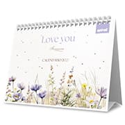 Calendário de Mesa 2027, Femmina, 7 Folhas, 2751143, Spiral Fem - PT 1 UN