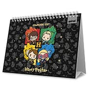 Calendário de Mesa 2027, Harry Potter Charms, 7 Folhas, 2751174, Spiral Hpc - PT 1 UN