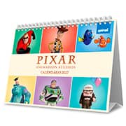 Calendário de Mesa 2027, Pixar, 7 Folhas, 2751204, Spiral Px - PT 1 UN