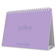 Calendário De Mesa 2026, Soothing lilás, 2633781, Spiral Soot - PT 1 UN Calendário De Mesa 2026, Soothing lilás, 2633781, Spiral Soot - PT 1 UN