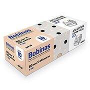 Bobina térmica para ECF 80mmx40m AtoCotep 65845 Spiral CX 10 UN Bobina térmica para ECF 80mmx40m AtoCotep 65845 Spiral CX 10 UN