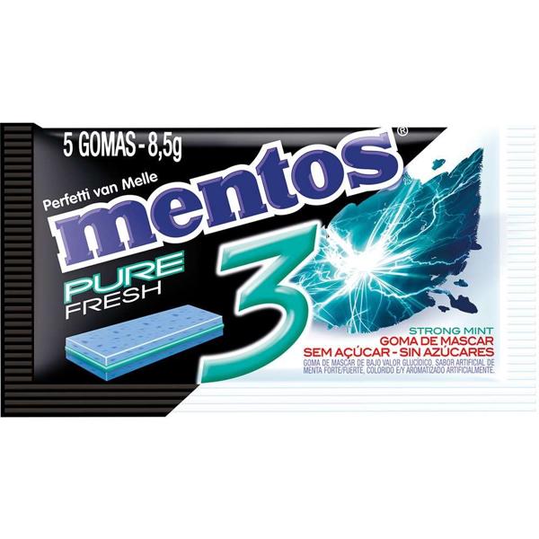 Mentos goma Strongmint 8,5g 855373 Mentos PT 1 UN