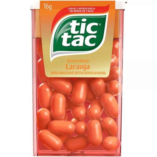 Mini pastilha refrescante Laranja Tic-tac PT 1 UN