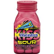 Mentos pastilha Kiss Sour morango 38,5g 2000827 Mentos PT 1 UN