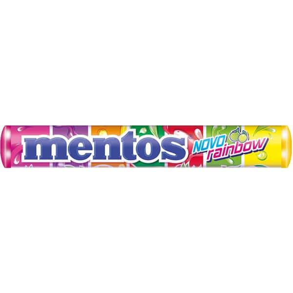 Mentos stick rainbow 37,5g Mentos PT 1 UN