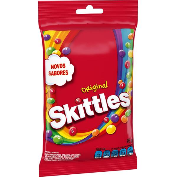 Skittles Original 95g Mars Brasil PT 1 UN