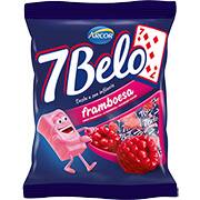Bala 7 Belo, Framboesa, 100g, 8109041, Arcor - PT 1 UN