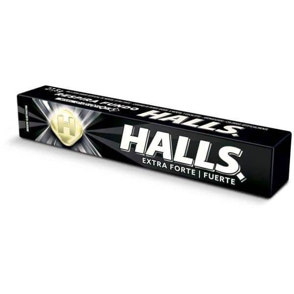 Bala refrescante, Extra forte, Halls - PT 1 UN