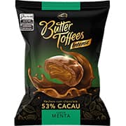 Bala Butter Toffees Cacau 53%, Menta, 90g, 8109167, Arcor - PT 1 UN