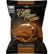 Bala Butter Toffees Cacau 53%, Chocolate, 90g, 8109168, Arcor - PT 1 UN