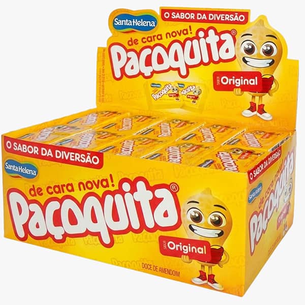 Paçoquita quadrada, 20g, 805, Santa Helena - PT 1 UN Paçoquita quadrada, 20g, 805, Santa Helena - PT 1 UN