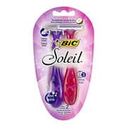 Aparelho de Depilar BIC Soleil, 3 Lâminas, Cabo Ergonômico, Dupla Fita Lubrificante, Rosa/Roxo, Depilador, 919463 - BT 2 UN Aparelho de Depilar BIC Soleil, 3 Lâminas, Cabo Ergonômico, Dupla Fita Lubrificante, Rosa/Roxo, Depilador, 919463 - BT 2 UN
