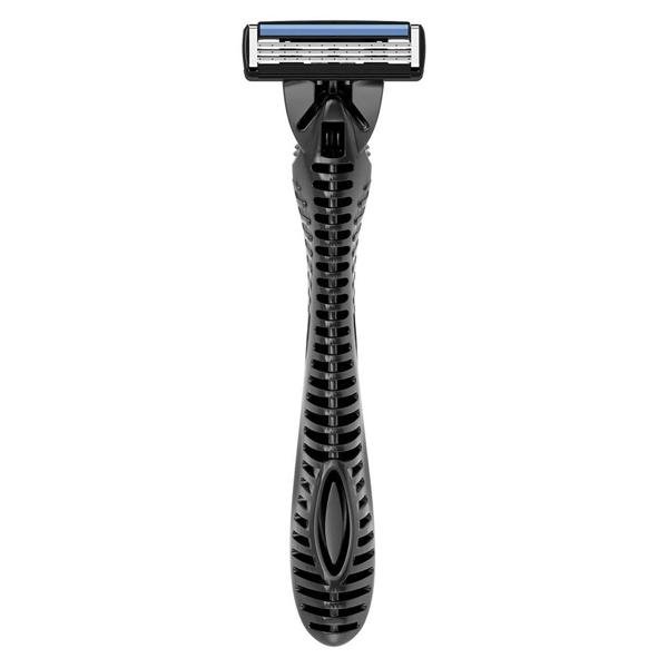 Aparelho de Barbear BIC Flex3 Hybrid, 3 Lâminas, Extra Suave + 5 Cargas, Corpo Ergonômico, Barbeador, 968722 - BT 5 UN