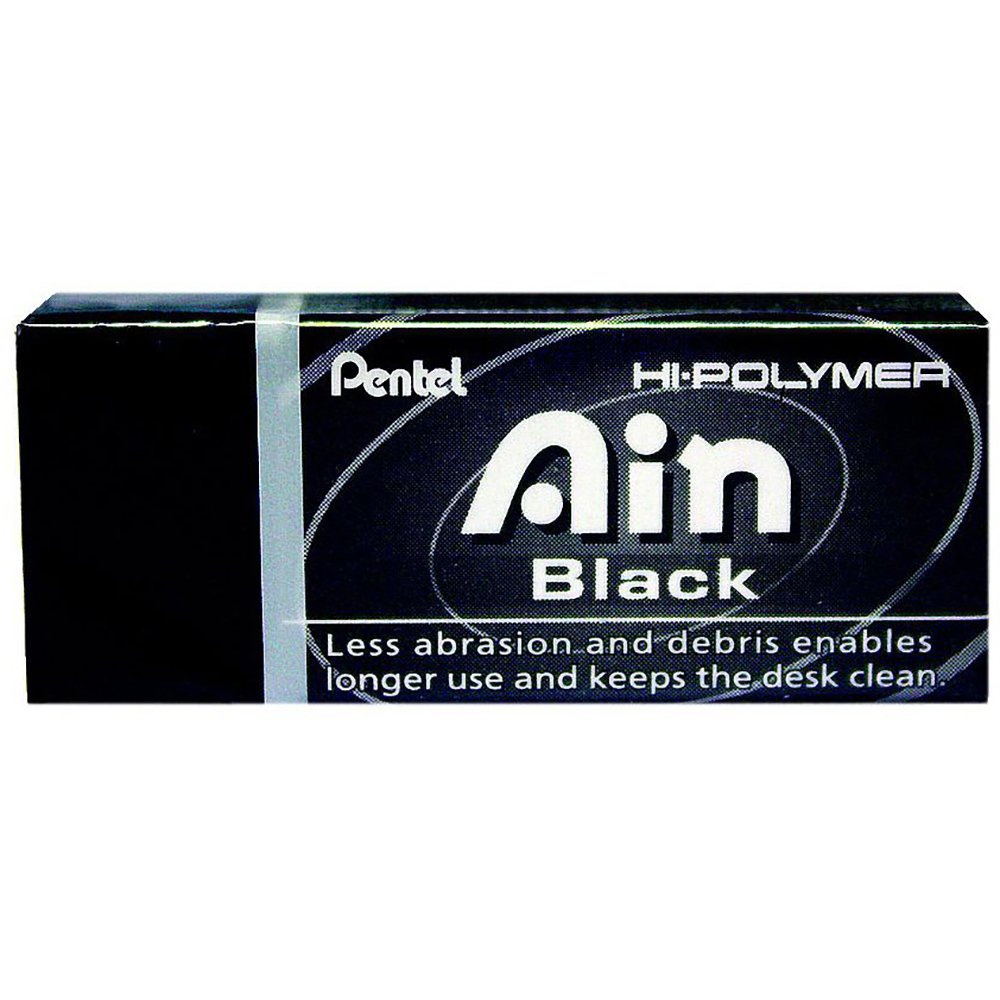 Borracha Técnica Hi-Polymer Ain Black, SM-ZEAH06AX6 - Pentel BT 1