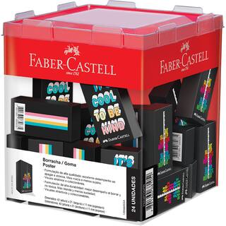 Kit Coleção Poster Faber-Castell - Preto - 2 Lápis + Apontador + Borracha