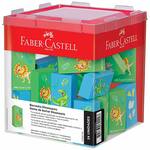 Borracha Coleção Dinossauros, Verde e Azul, Faber-Castell DP 24 UN