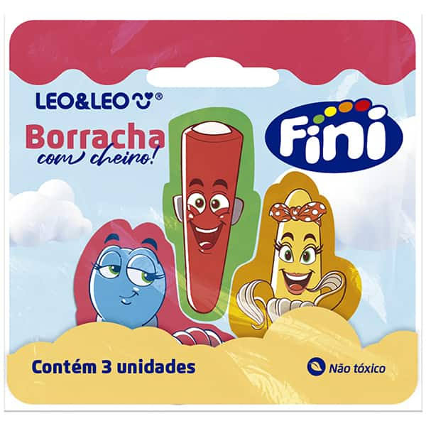 Borracha fantasia com aroma, Fini, 10347, Leonora - BT 3 UN