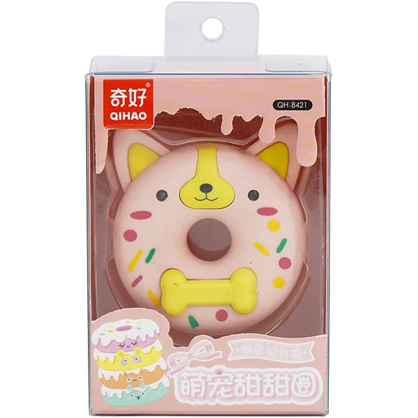 Borracha fantasia Dog Donut, QH-8421, Spiral Kids - BT 1 UN