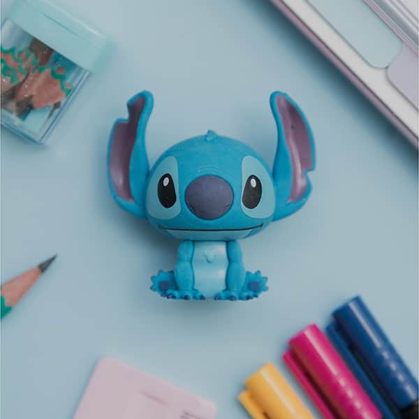 Borracha Fantasia 3D, Disney Stitch, Spiral Kids - BT 1 UN