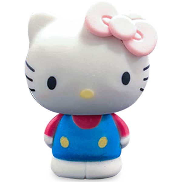 Borracha fantasia 3D, Hello Kitty, Spiral Kids - BT 1 UN