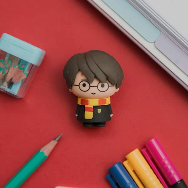 Borracha fantasia 3D, Harry Potter, Spiral Kids - BT 1 UN Borracha fantasia 3D, Harry Potter, Spiral Kids - BT 1 UN