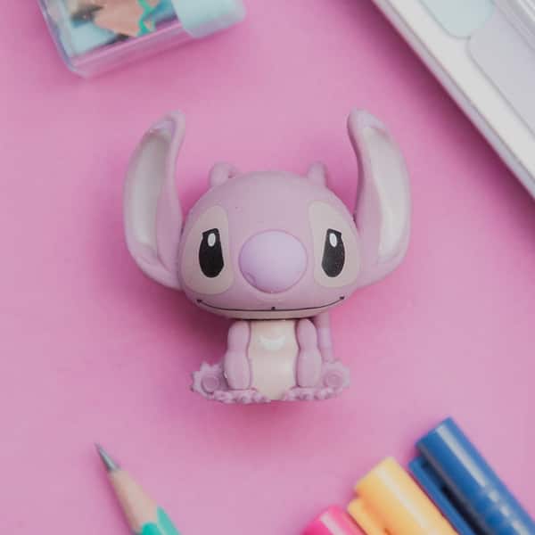 Borracha Fantasia 3D, Angel - Disney Stitch, Spiral Kids - BT 1 UN
