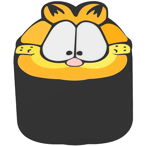 Borracha fantasia Garfield, Spiral Kids - BT 1 UN