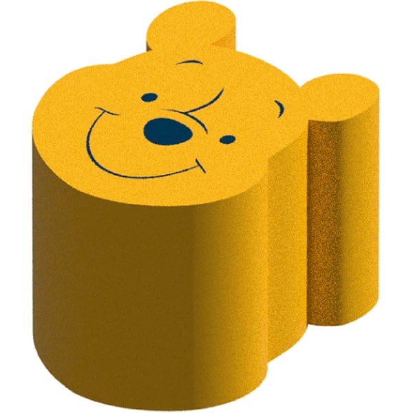 Borracha fantasia Ursinho Pooh, Spiral Kids - 1 UN Borracha fantasia Ursinho Pooh, Spiral Kids - 1 UN