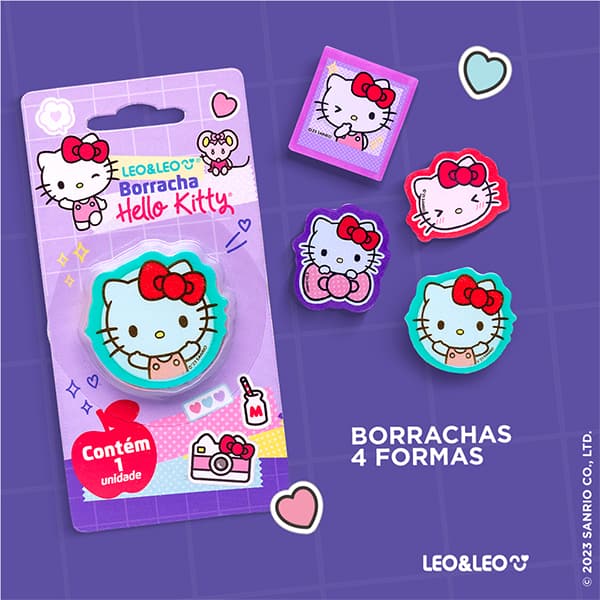 Borracha Fantasia Hello Kitty, 74215, Leonora - BT 1 UN