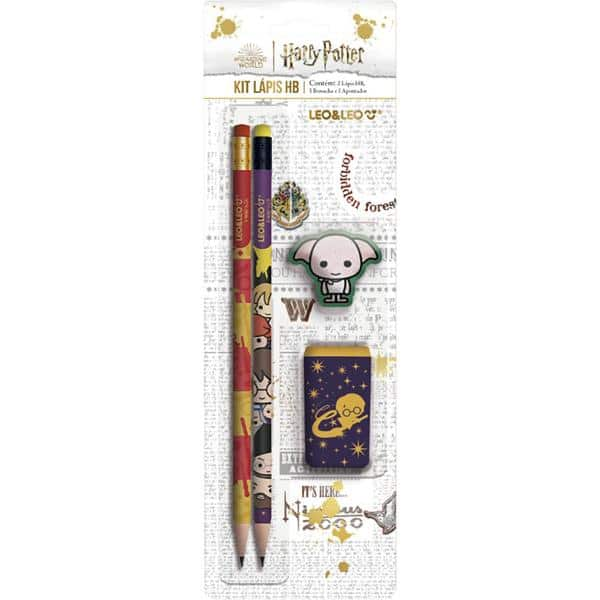 Kit escolar Harry Potter, 71625, Leonora - BT 4 UN