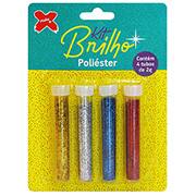 Kit Glitter com 4 cores, 2 gramas, 7033, Make+ - BT 1 UN Kit Glitter com 4 cores, 2 gramas, 7033, Make+ - BT 1 UN